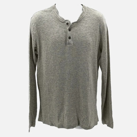 Mister New York 3 Button Thermal Shirt - NWOT - Size Large - Picture 1 of 7